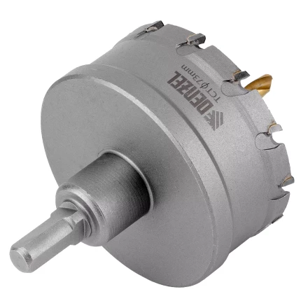 Коронка по металлу твердосплавная, 73 мм Denzel 724021 купить в Уфе