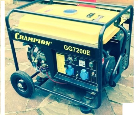 Генератор бензиновый CHAMPION GG7200E купить в Уфе