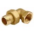 Соединитель GENERAL FITTINGS угловой с накидной гайкой, латунь, г/ш, 3/4&quot; 51035-G/S-3/4 купить в Уфе