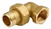 Соединитель GENERAL FITTINGS угловой с накидной гайкой, латунь, г/ш, 3/4&quot; 51035-G/S-3/4 купить в Уфе
