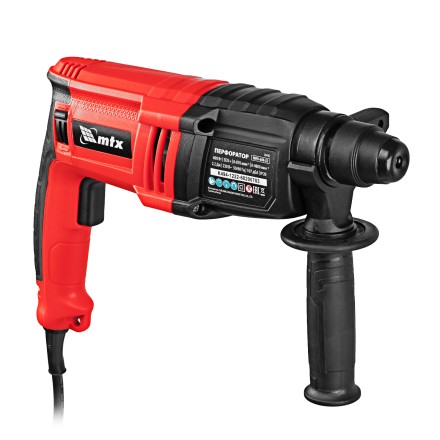 Перфоратор электрический MTX MRH-600-22, SDS-Plus, 600 Вт, 2,2 Дж, 3+1 режима 26682 купить в Уфе