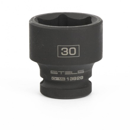 Головка ударная шестигранная 30 мм1/2&quot; CrMo  Stels 13929 купить в Уфе