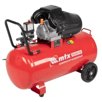 Компрессор воздушный MTX КК-2200/100, 2,2 кВт, 350 л/мин, 100 л, прямой привод, масляный
