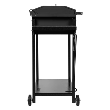 Мангал сварной на колесах Camping Palisad 69686, 662 х 390 х 152/805 мм, сталь 2 мм, кочерга в комплекте, купить в Уфе