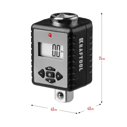 Адаптеры динамометрические электронные KRAFTOOL 64044-200 купить в Уфе