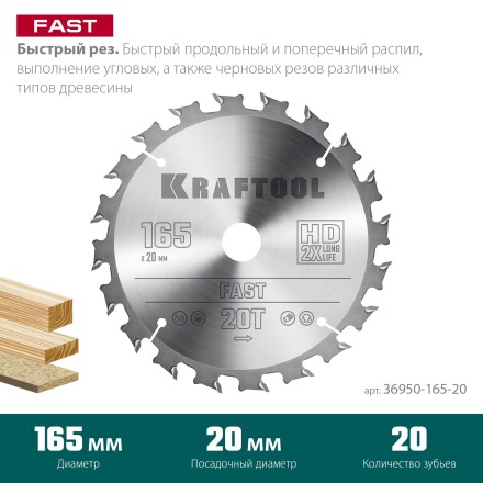 Диск пильный FAST, повышенный ресурс 36950-165-20 купить в Уфе