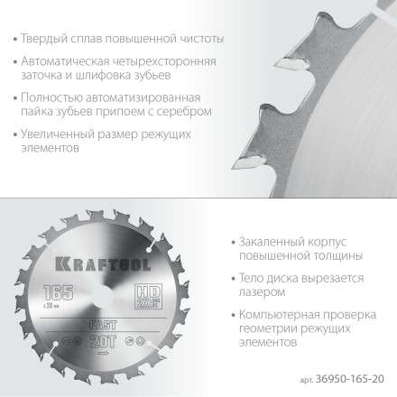 Диск пильный FAST, повышенный ресурс 36950-165-20 купить в Уфе