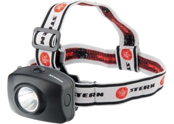 Фонарь наголовный, светодиодный. 1 super Led, 3хААА, Stern 90564 купить в Уфе