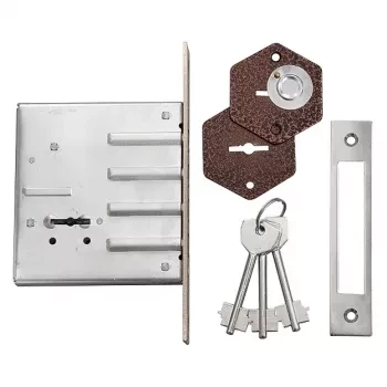 Замок врезной ЗВ-1, сувальдный  СИБРТЕХ 91665 купить в Уфе