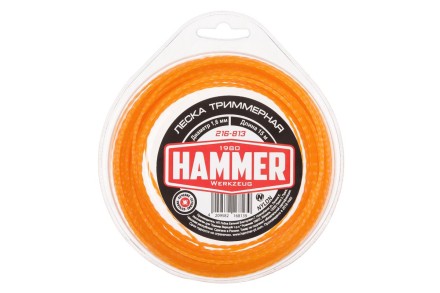 Леска для триммеров HAMMER 216-813 купить в Уфе