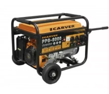 Генератор бензиновый CARVER PPG-8000 LT-190F купить в Уфе