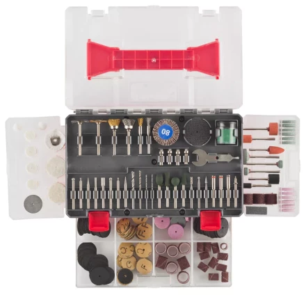 Набор мини-насадок ЗУБР для гравировальных машин, 349 предметов 35905-H349 купить в Уфе