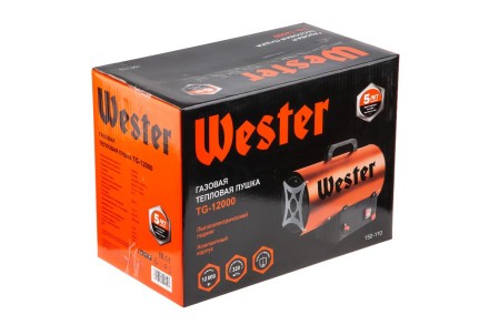 Газовая тепловая пушка WESTER TG-12000 купить в Уфе