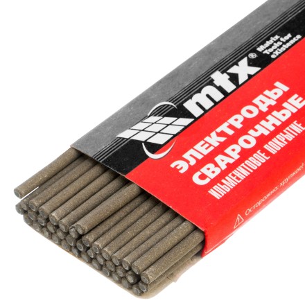 Электроды MP-3, диам. 3 мм, 1 кг., ильменитовое покрытие MTX 97530 купить в Уфе