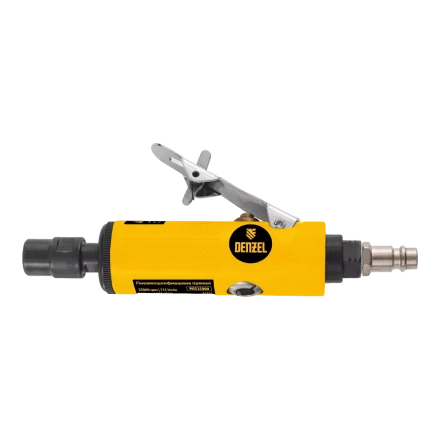 Пневмошлифмашина прямая Denzel 57464 PGS25000, 25000 об/мин, 10 шлиф. камней, цанга - 3, 6 мм, 113 л/мин купить в Уфе