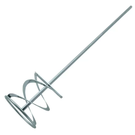 Миксер для красок и штукатурных смесей Denzel, 120 х 600 мм, оцинкованный, шестигранный хвостовик 10мм, 848467 купить в Уфе