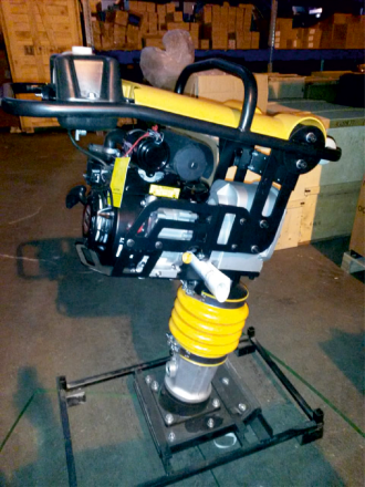 Вибротрамбовка VRG-80L двигатель Loncin 196CC 80кг  VEKTOR купить в Уфе