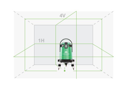 Построитель лазерных плоскостей  лазерный уровень ADA 6D Servoliner GREEN ADA купить в Уфе