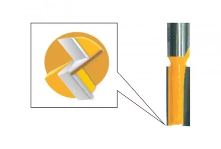 Фреза пазовая прямая ф12х50мм хв. 12мм Энкор 46002 купить в Уфе