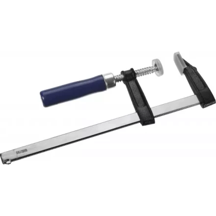 Струбцина DEXX, тип &quot;F&quot;, деревянная ручка, стальная закаленная рейка, 50х200мм 3205-50-200 купить в Уфе