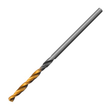 Сверло спиральное по металлу Denzel 2 x 49 мм, Р6М5, Golden Tip , 2шт., 718223 купить в Уфе