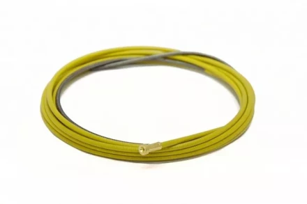 Канал стальной изолированный 1,2-1,6мм  желтый 3метра Aurora купить в Уфе