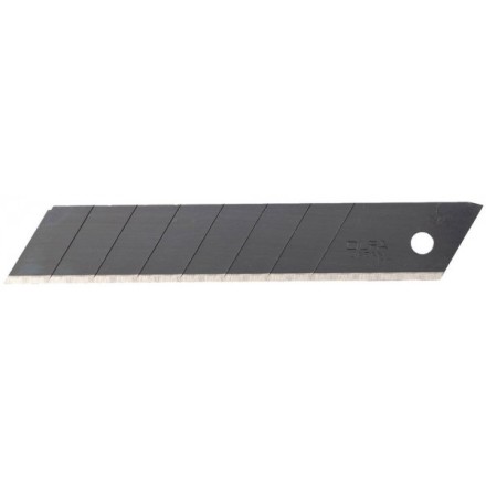 Лезвие OLFA BLACK MAX сегментированное, 8 сегментов, 18х100х0,5мм, 50шт OL-LBB-50B купить в Уфе