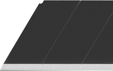 Лезвие OLFA BLACK MAX сегментированное, 8 сегментов, 18х100х0,5мм, 50шт OL-LBB-50B купить в Уфе