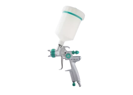Пневматический краскопульт AG 801 HVLP , гравитационный, сопло 1,5мм и 1,8 мм Stels 57360 купить в Уфе