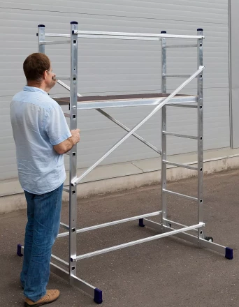 Вышка-тура СИБИН алюминиевая, 3 метра 38840-3 купить в Уфе