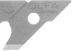 Лезвие OLFA перовое для CMP-1, 5х24,5х0,5мм, 15шт OL-COB-1 купить в Уфе