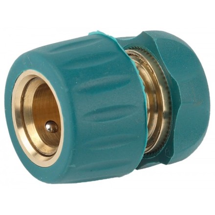 Соединитель RACO &quot;Profi-Plus&quot; (шланг-насадка), латунный с покрытием TPR, 1/2&quot; 4244-55107B купить в Уфе