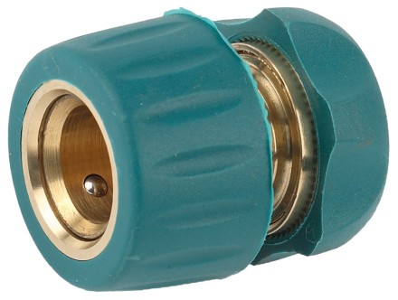 Соединитель RACO &quot;Profi-Plus&quot; (шланг-насадка), латунный с покрытием TPR, 1/2&quot; 4244-55107B купить в Уфе