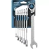Набор ключей комбинированных трещоточных количество зубьев 100 СRV 7 шт 8-19 мм Gross 14859 купить в Уфе