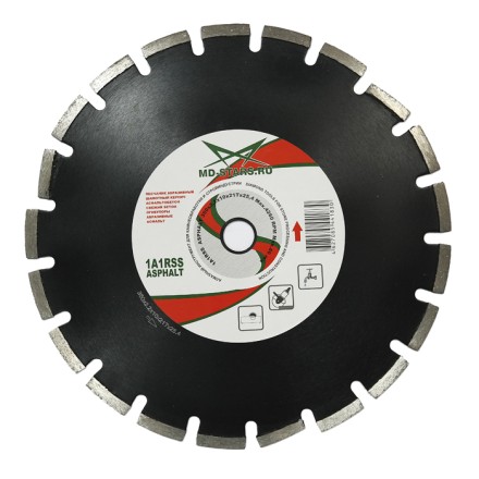 Диск алмазный 1A1RSS ASPHALT PROFESSIONAL MD-STARS 400*3,5*10*28Т*25,4 mm купить в Уфе