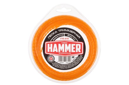 Леска для триммеров HAMMER 216-815 купить в Уфе