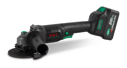 Бесщеточная аккумуляторная углошлифовальная машина DWT AWSP-20-125 D-4C2 BMC купить в Уфе