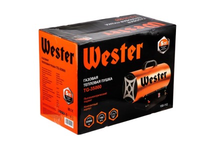 Тепловая пушка WESTER TG-35000 купить в Уфе