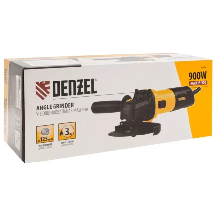 Угловая Машина шлифовальная Denzel AGH125-900 26904 купить в Уфе
