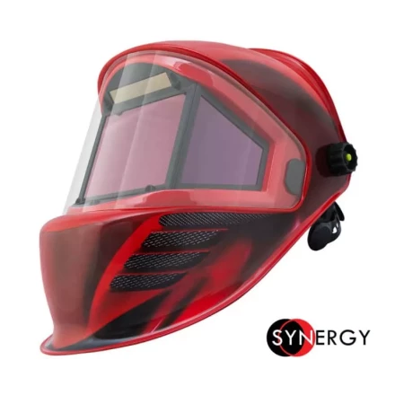 Маска сварщика Корунд МЕГА красная ф-р MEGA LED в коробке купить в Уфе