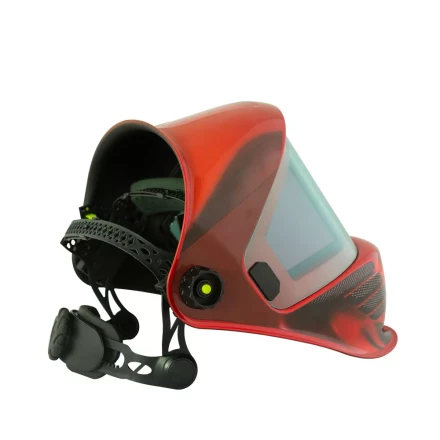 Маска сварщика Корунд МЕГА красная ф-р MEGA LED в коробке купить в Уфе