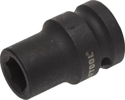 Торцовая головка KRAFTOOL &quot;INDUSTRIE QUALITAT&quot; ударная (1/2&quot;), FLANK, Cr-Mo, фосфатированная, 11 мм 27940-11 купить в Уфе