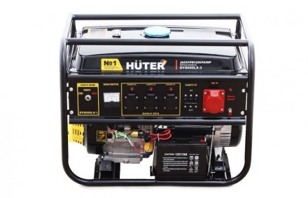 Бензогенератор Huter DY8000LX-3 купить в Уфе