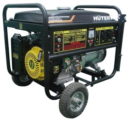Бензогенератор Huter DY8000LX-3 купить в Уфе