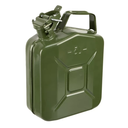Канистра для топлива, металлическая, толщина стенок 0,8мм, 5 литров Россия 53140 купить в Уфе