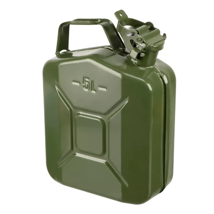 Канистра для топлива, металлическая, толщина стенок 0,8мм, 5 литров Россия 53140 купить в Уфе