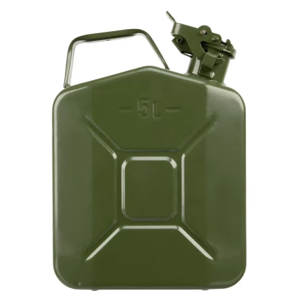 Канистра для топлива, металлическая, толщина стенок 0,8мм, 5 литров Россия 53140 купить в Уфе