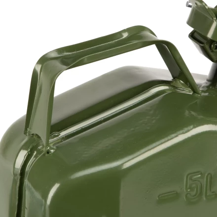 Канистра для топлива, металлическая, толщина стенок 0,8мм, 5 литров Россия 53140 купить в Уфе