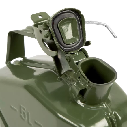 Канистра для топлива, металлическая, толщина стенок 0,8мм, 5 литров Россия 53140 купить в Уфе