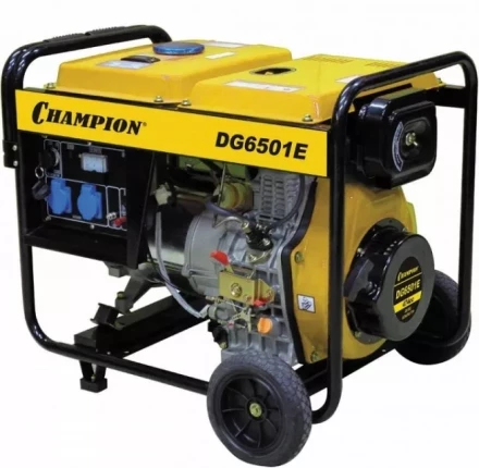 Генератор дизельный CHAMPION DG6501E купить в Уфе